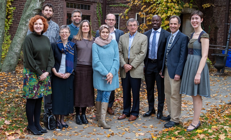 Koloshuk family and McMaster representatives
